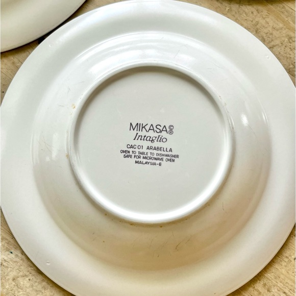 salad plate mikasa intaglio cac 01 arabella